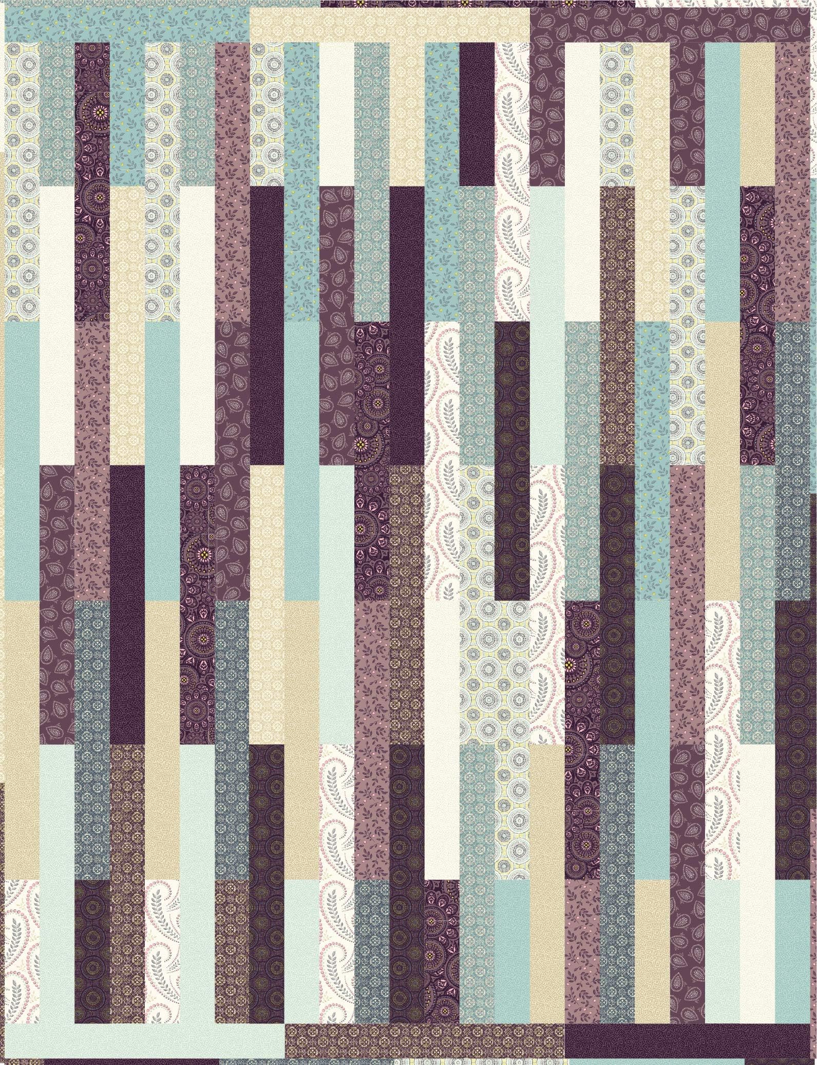 Connecting Threads Beginner Quilt Kit - Hoodoo (Tesselations)