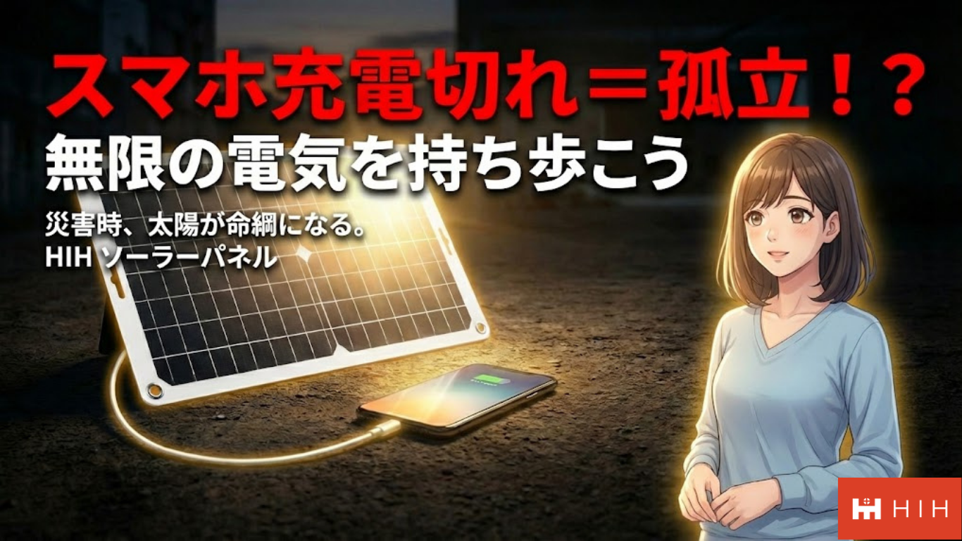 Amazon.co.jp: HIH 防災セット 1人用 ソーラーパネル付き 防災リュック