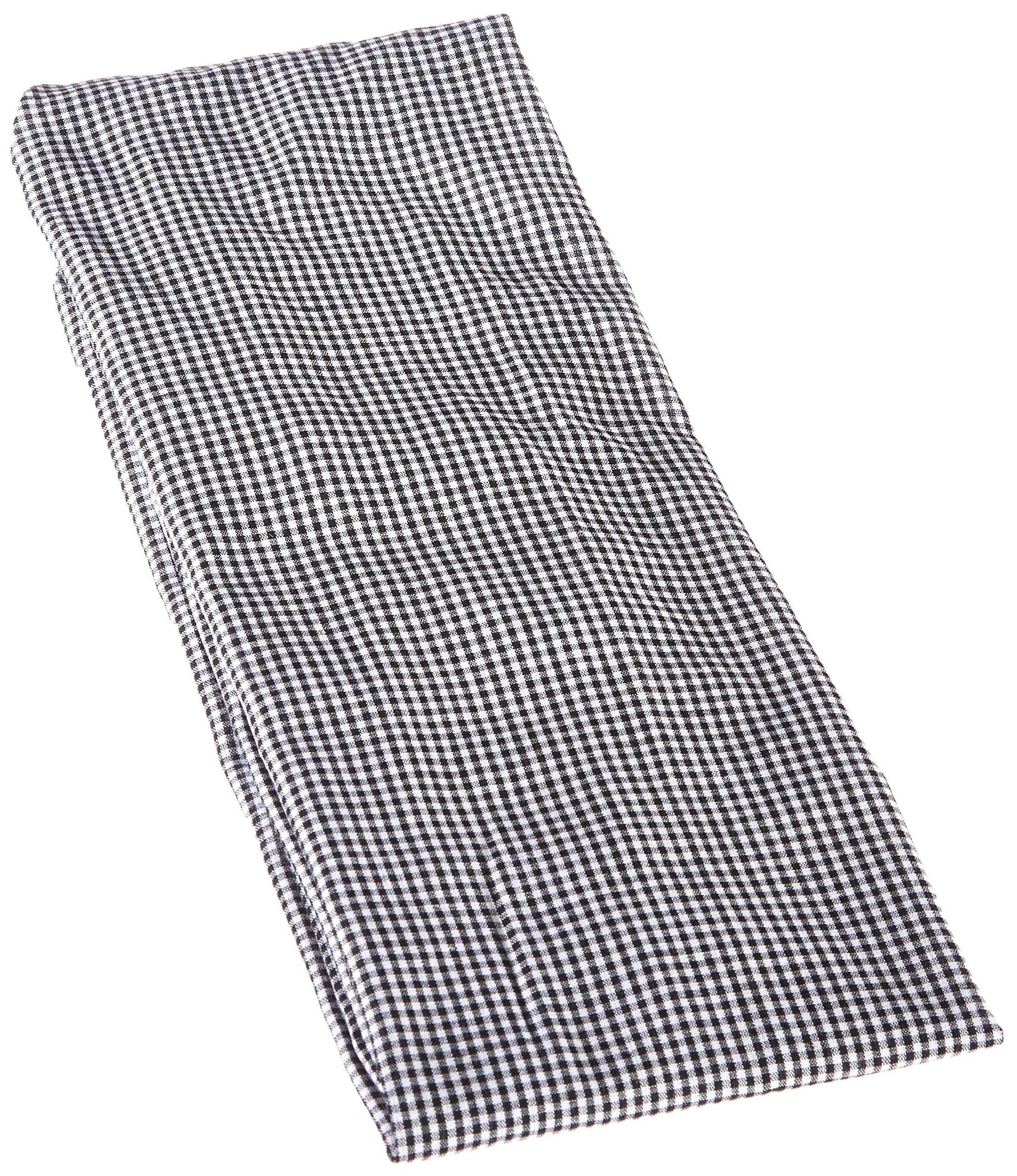 aBaby Bassinet Sheet, Black Gingham, 13" x 29"