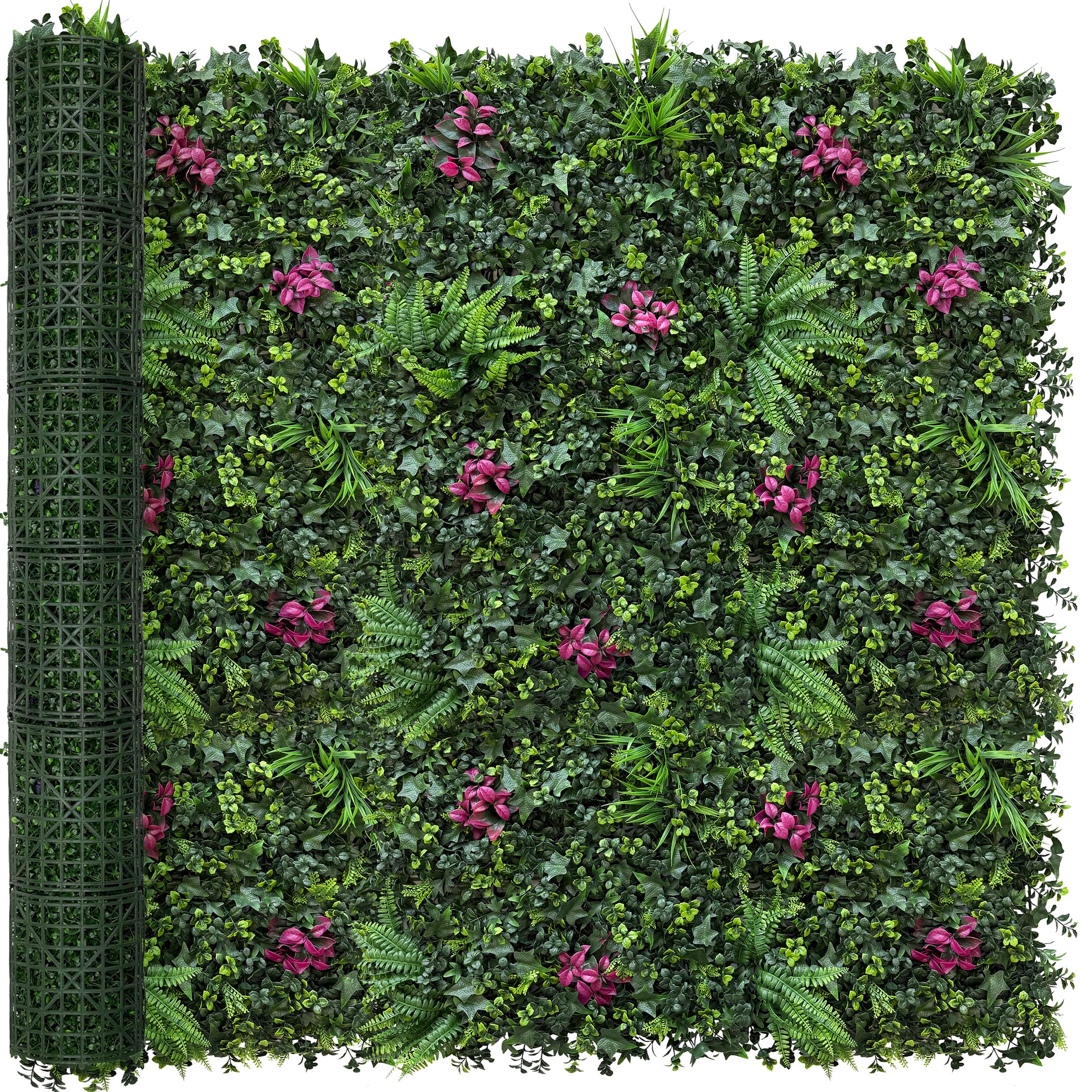 Photo 1 of BHXCL Artificial Hedge Panels Greenery Wall: 60''x120'' UV-Anti Grass Wall Backdrop Privacy Fence Screen, Faux Plant Panels for Outdoor Indoor Patio, Birthday, Wedding Green Decor