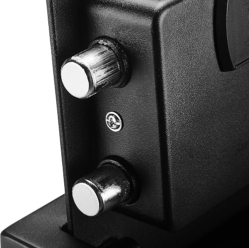 Miniatura 28 de Yaxa Basics Caja fuerte de seguridad de acero con teclado electrónico, para efectivo, joyas, documentos, negro, 0.5 pies cúbicos, 13.8 pulgadas