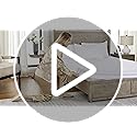 FreshCulture Full Fitted Sheets, Bulk Pack of 6, Deep Pocket, Soft Microfiber Bottom Sheets for Home, Salons, Hotels, Full Size Fitted Sheets Only (Beige)