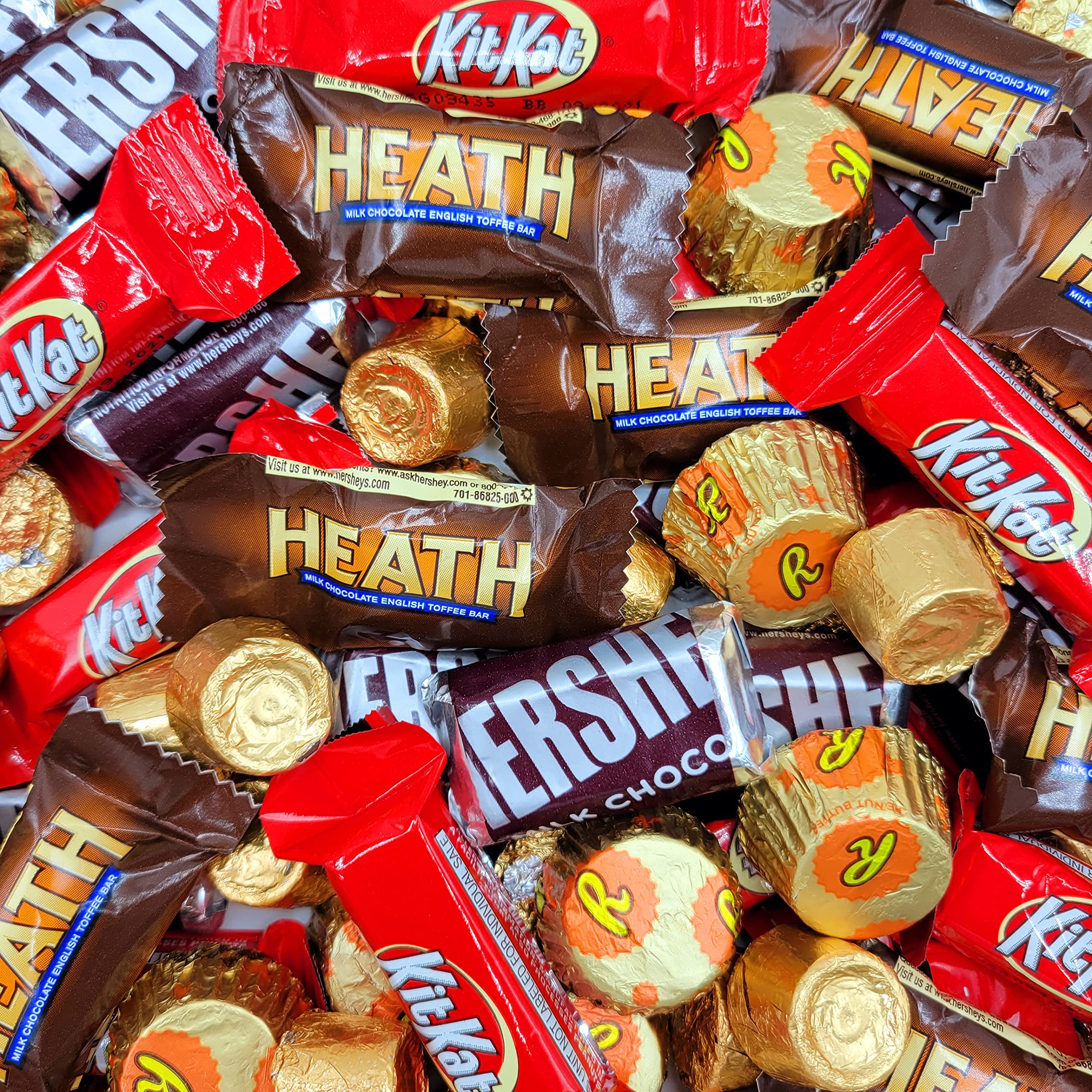 Hersheys Miniatures Assortment Chocolate Candy Includes Reeses Peanut