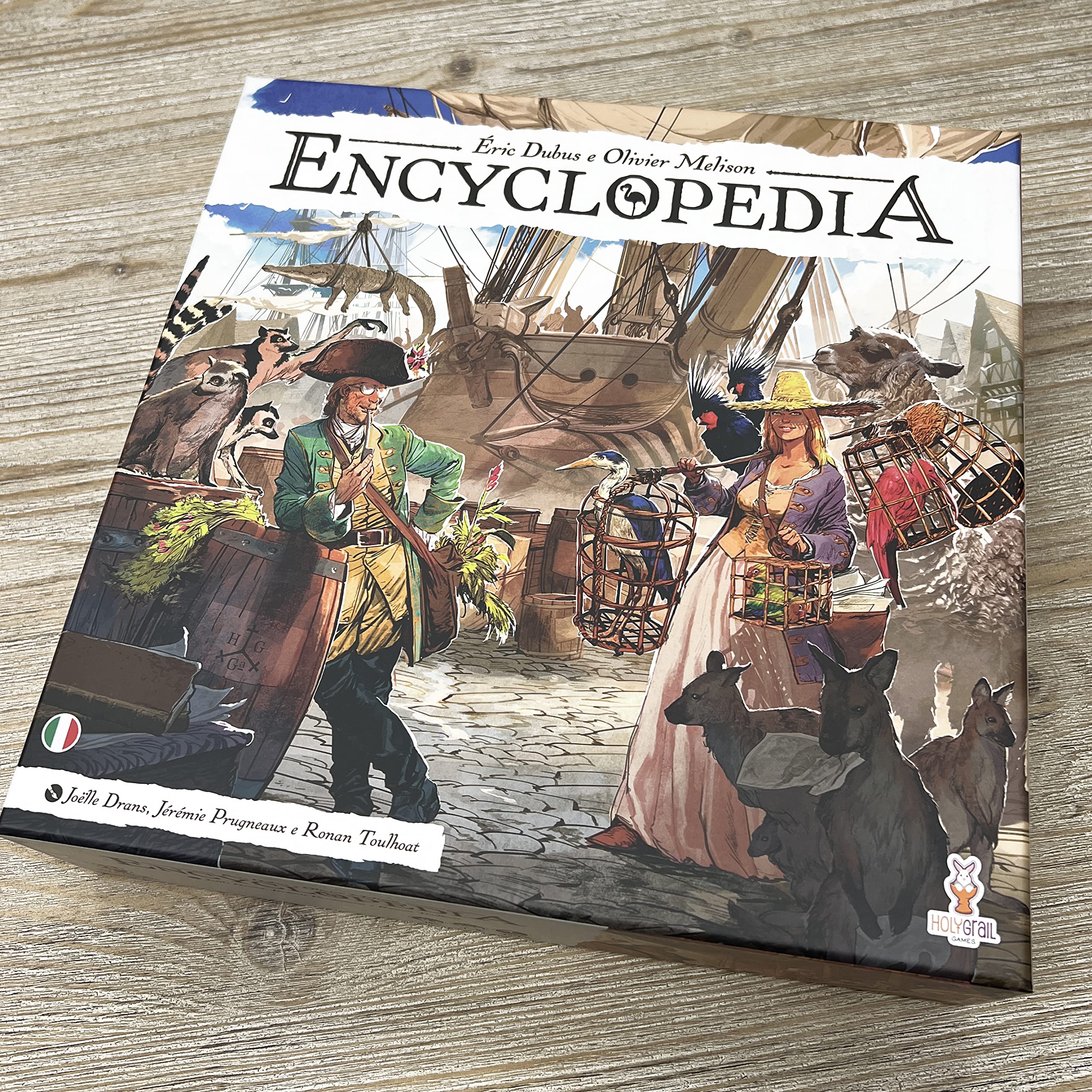 Asmodee - Encyclopedia - Gioco da Tavolo, 2-4 Giocatori, 14+ Anni, Edizione in Italiano