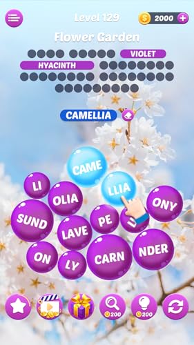 Word Ball Scape - Brain training cross connect search word puzzle game