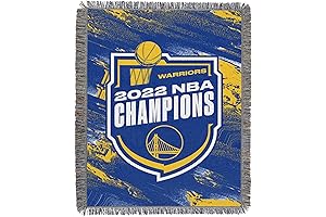 Warriors NBA Champion 2022 Woven Tapestry Throw Blanket - Celebrate the Victory...
