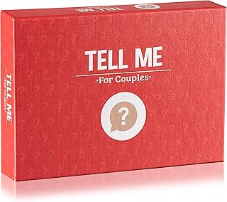 Tell Me for Couples - Beziehungsspiel für Date-Nacht, 110 Gesprächskarten