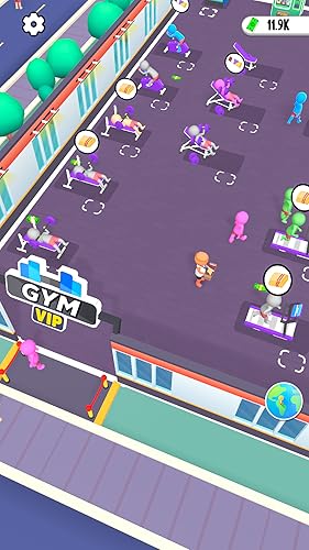 Magnate del gimnasio Idle Fitness: gerente de club de entrenamiento perfecto y simulador de imperio de culturismo 3D - imagen 5