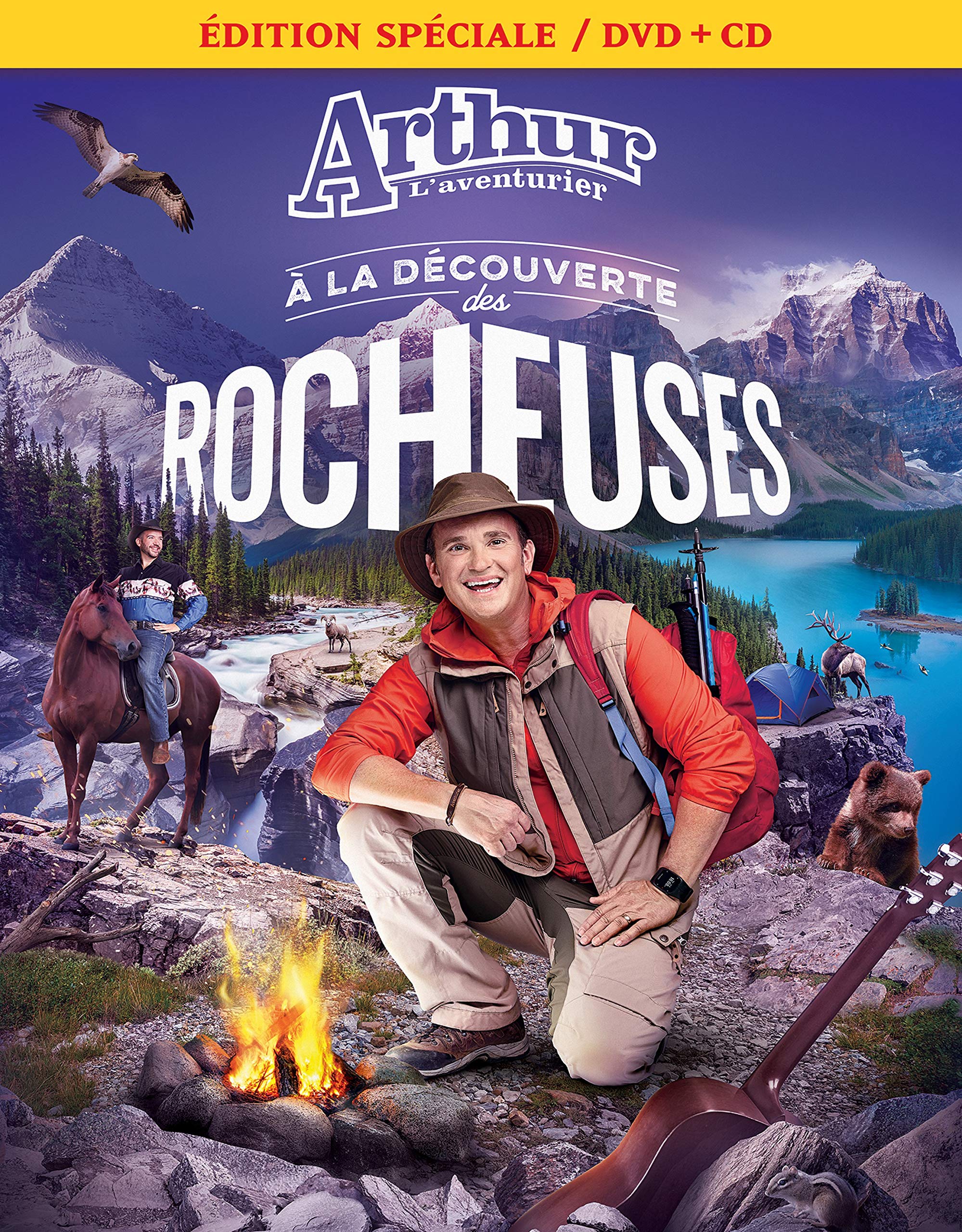 ARTHUR LAVENTURIER A LA DECOUVERTE DES ROCHEUSES [DVD]