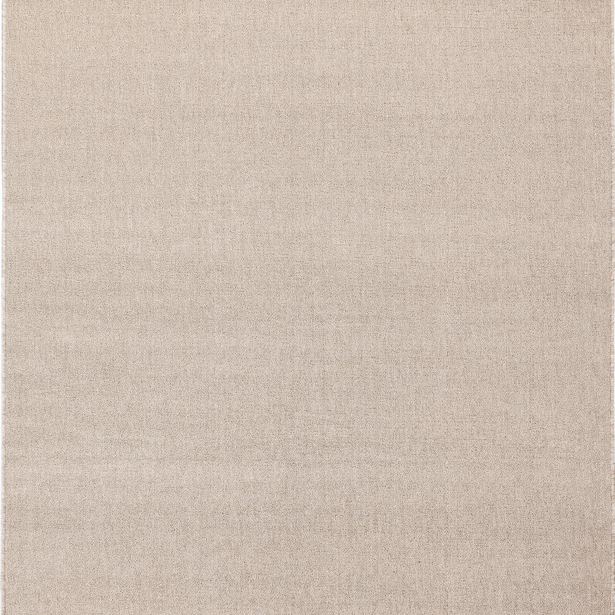 Kurzflorteppich aus Flachgewebe, gemischt mit Schlaufe, pflegeleicht, für Wohn- und Schlafzimmer, Farbe: Creme, 240 x 340 cm