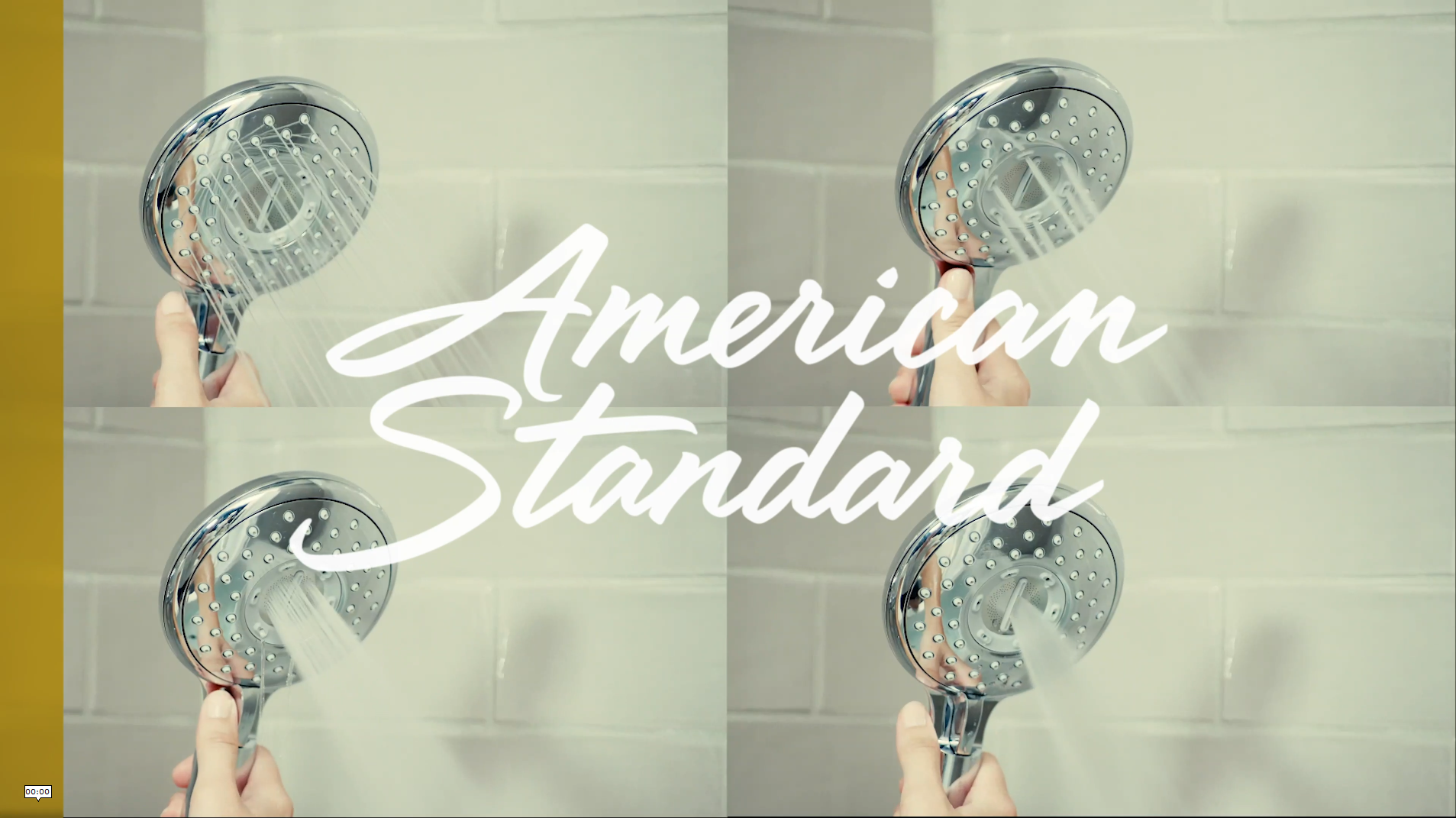 American Standard 9035804.002 Spectra Versa System with Rain