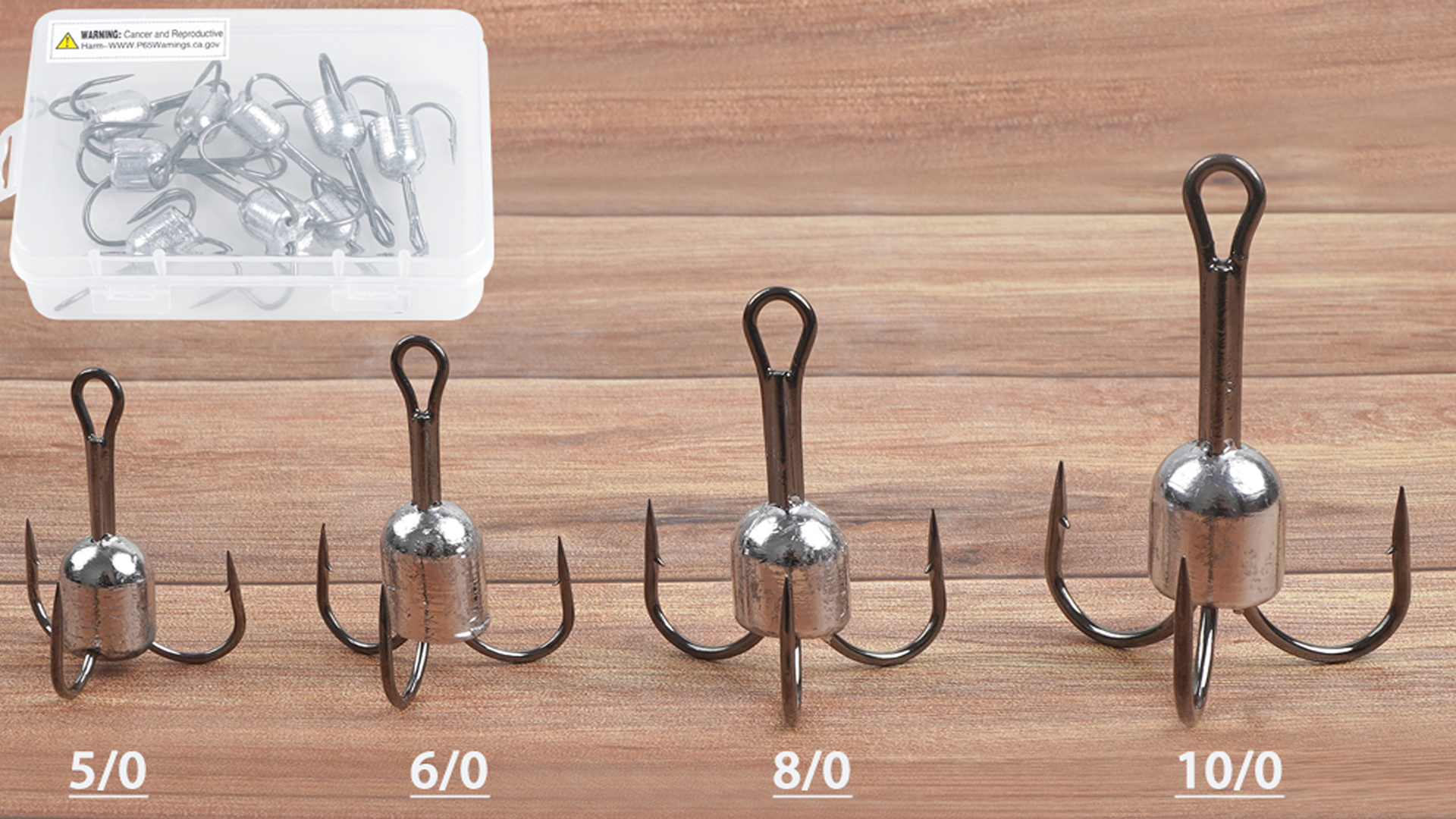 Snagging Hooks Snagging Weighted Treble Hooks,5pcs/Pack Treble Fishing Hooks 4 Sizes 1oz,1.25oz,1.5oz,2.5oz for Saltwater Freshwater (4 Size Mix