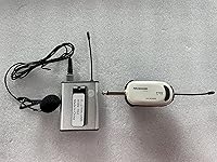 Vista 7 de Alvoxcon Sistema de Micrófono Inalámbrico de Diadema Lavalier Sistema de Micrófono Inalámbrico de Solapa Ideal para iPhone, Cámara DSLR, Altavoz PA