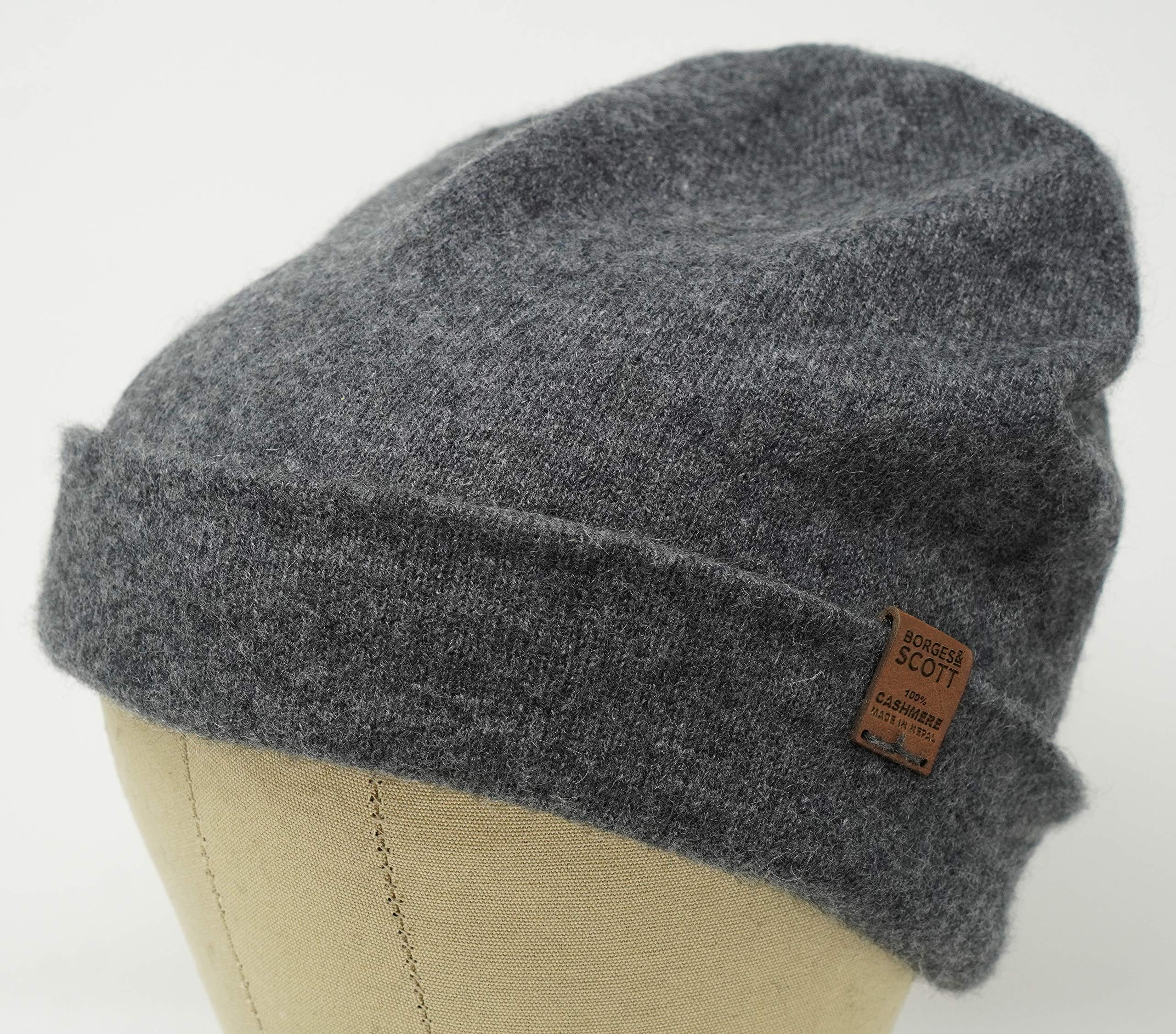 Borges & Scott Berretto Aspen Doppio Strato - 100% Cashmere - Made in Nepal