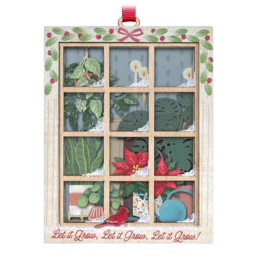 Hallmark Keepsake Christmas Ornament 2024, Let It Grow! Papercraft, Gifts for Nature Lovers