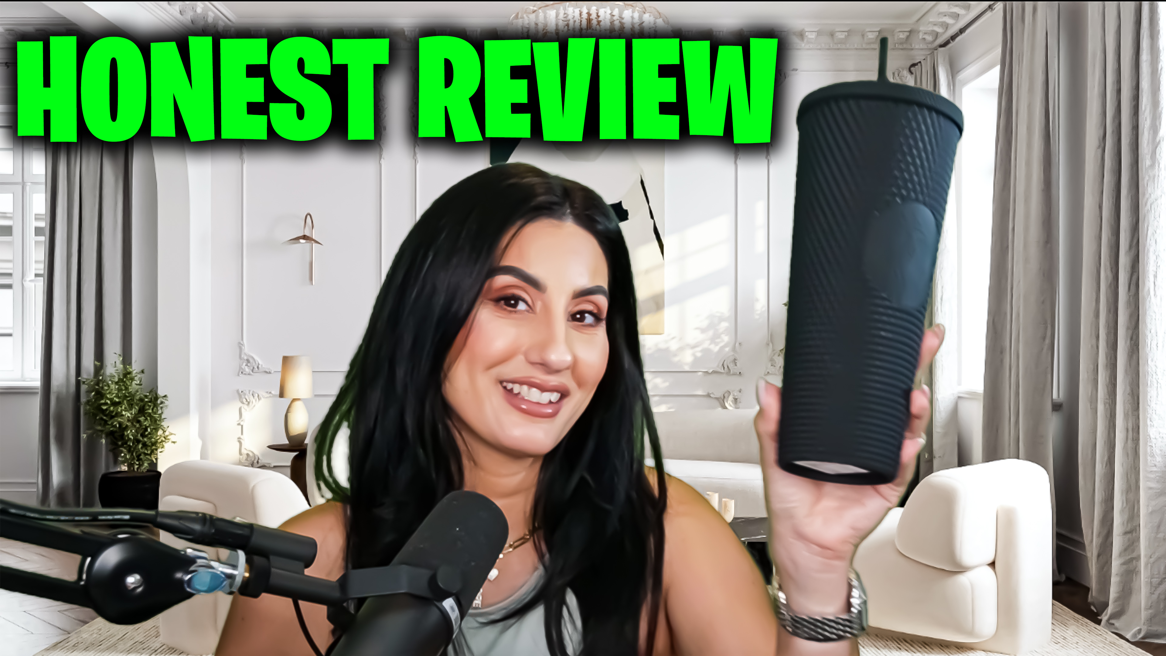 Watch Watch BEFORE Buying The Starbucks Black Matte Studded Tumbler on  Amazon Live