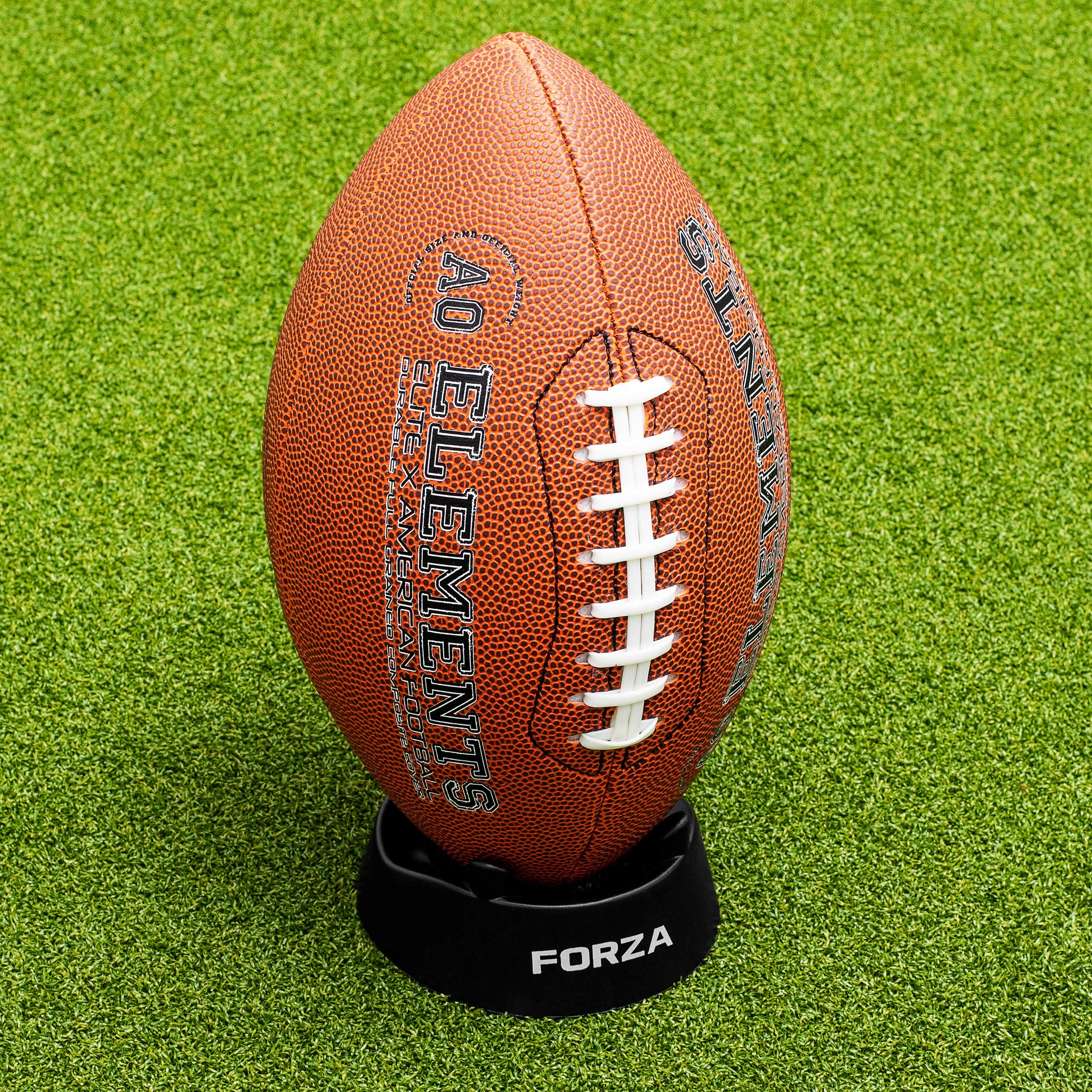 FORZA American Football Kicking Tee | Durable, Heavy Duty, Moulded Plastic Rugby Kicking Tee - Low Height (2.1in)