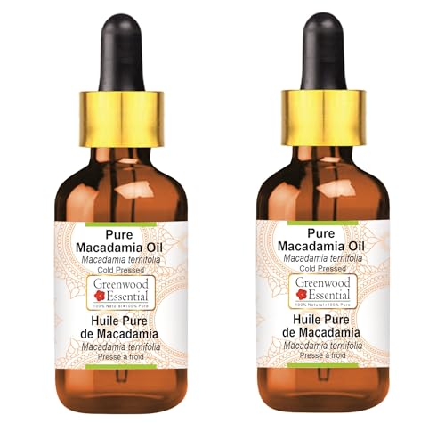 Huile de macadamia pure soin de massage relaxant et rituel capillaire après le shampooing
