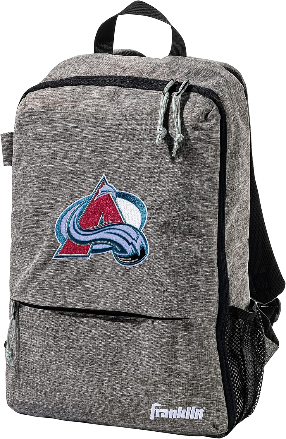 Franklin Sports NHL Colorado Avalanche Street Pack Backpack - Official NHL Hockey Equipment Bags - Gray Hockey Backpack - Authentic Logos and Colors : Sports & Outdoors