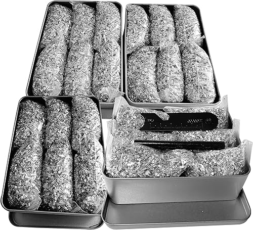 Miniatura 10 de eGreen Arrancador de emergencia Ferro Rod Striker Magnesio 6 bolsas 99.99% camping senderismo bushcraft + caja de lata gratis