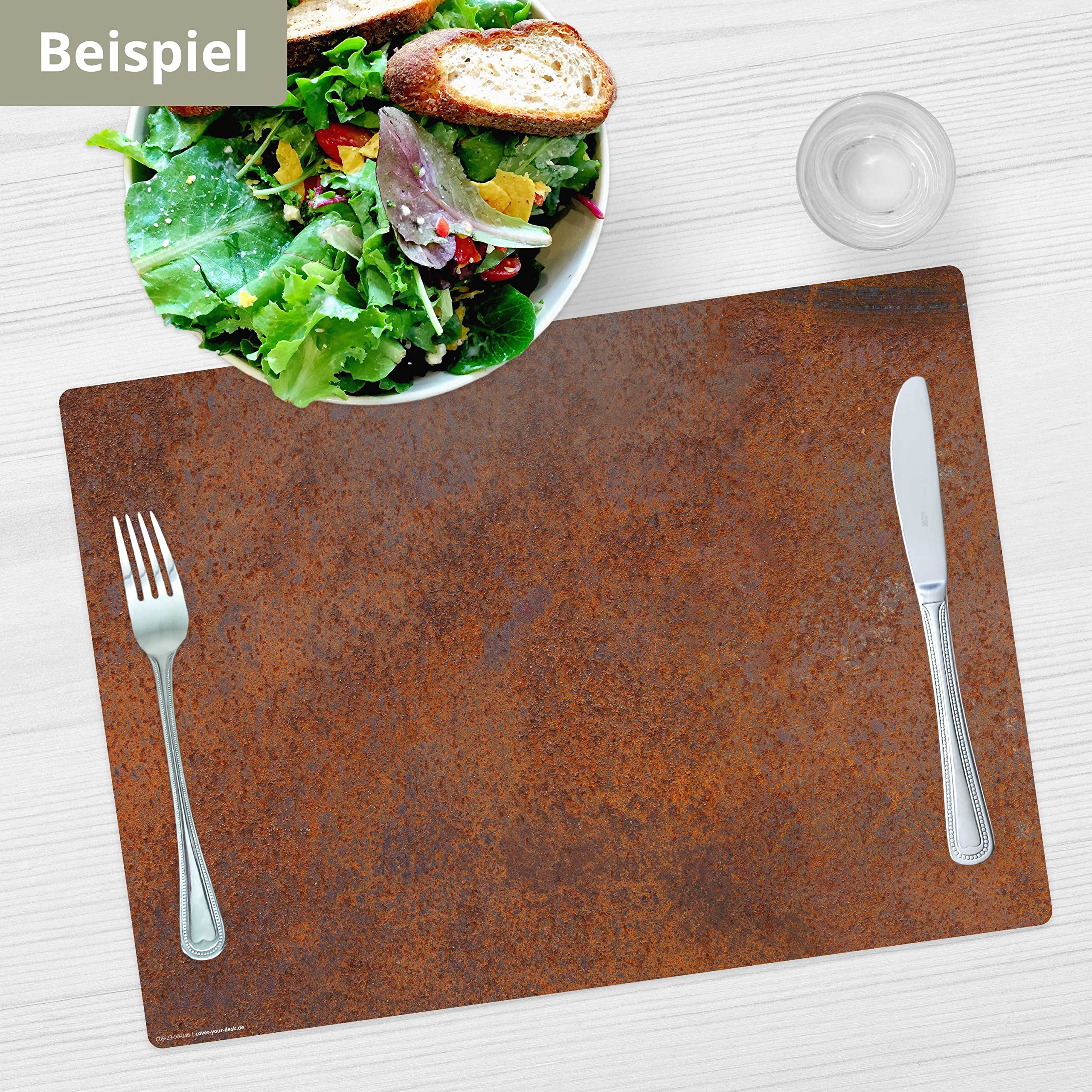 Lot De 6 Sets De Table Lavables Et Résistants à La Chaleur En