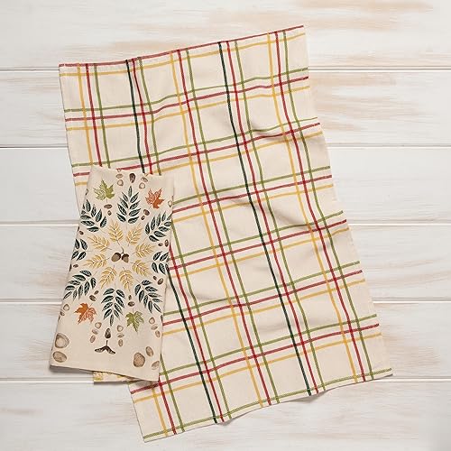 Miniatura 6 de Now Designs Juego de dos toallas de té de follaje otoñal, 1 EA