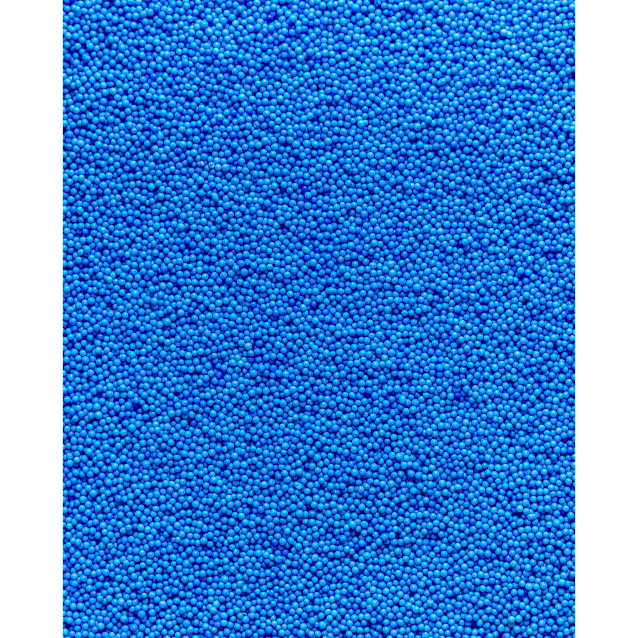 simply toppsBlue Mini Sugar Balls 30g (Approx 1mm Diameter) for Cake or Cupcake Decorations