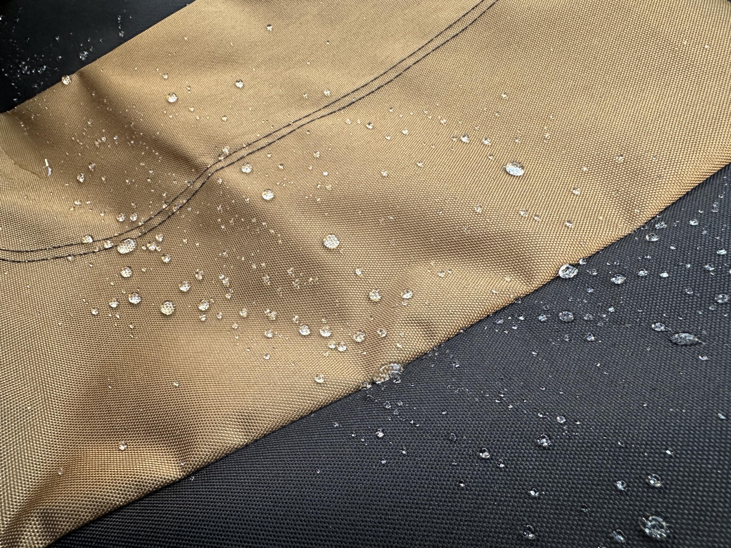 Fundas de asiento tácticas para coches, camiones, SUV, furgonetas, organizadores universales de lona con múltiples bolsillos, protector de lluvia, protectores de asiento impermeables, par delantero,