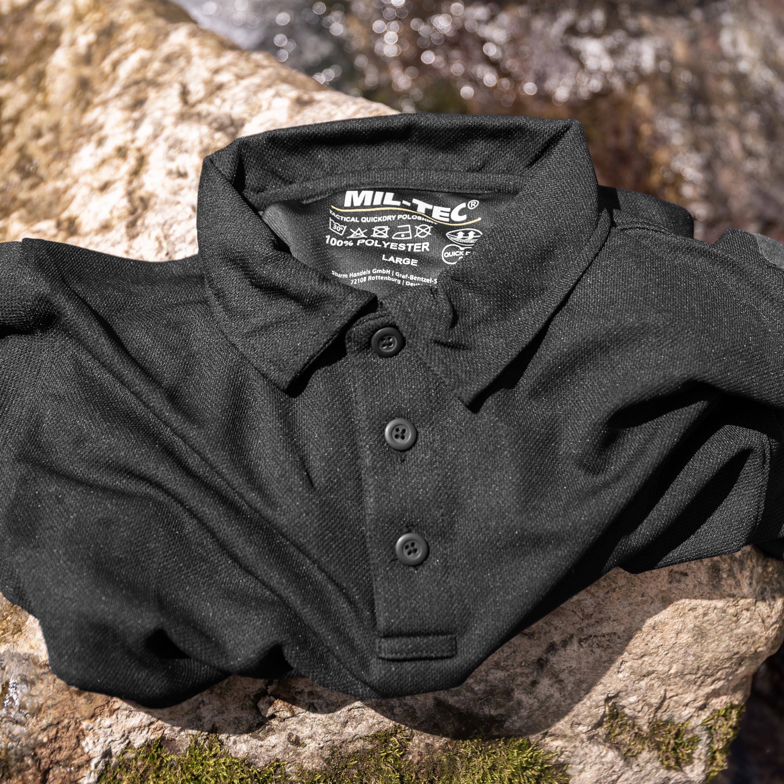 Mil-Tec Tactical Quick Dry Camiseta Unisex Adulto