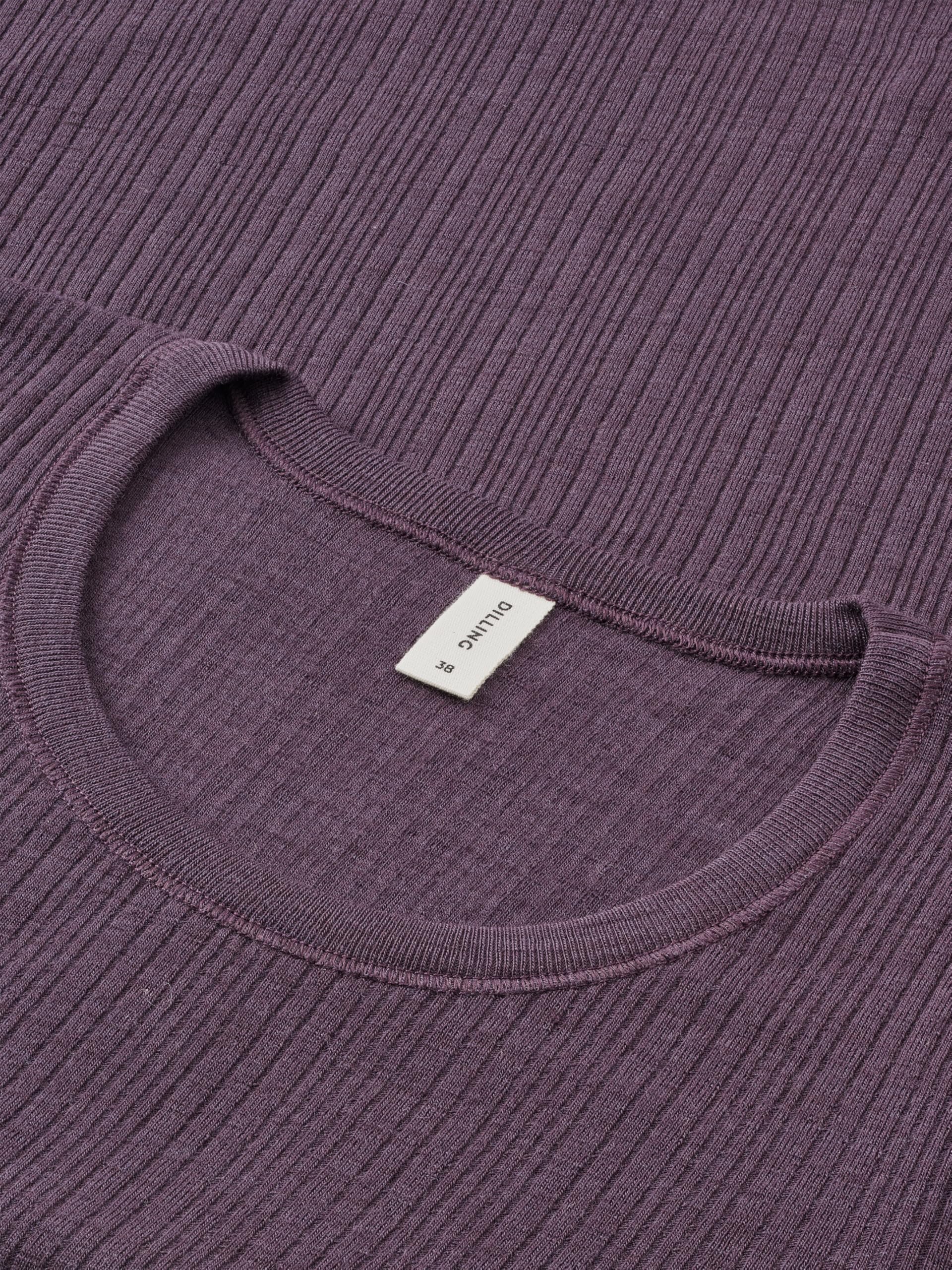 DILLING Damen Merinowolle Langarmshirt Multi Rib Baselayer temperaturregulierend atmungsaktiv