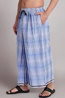 Gowri Tex Elastic Premium Cotton Lungi With Dual Packet Pack Of 1