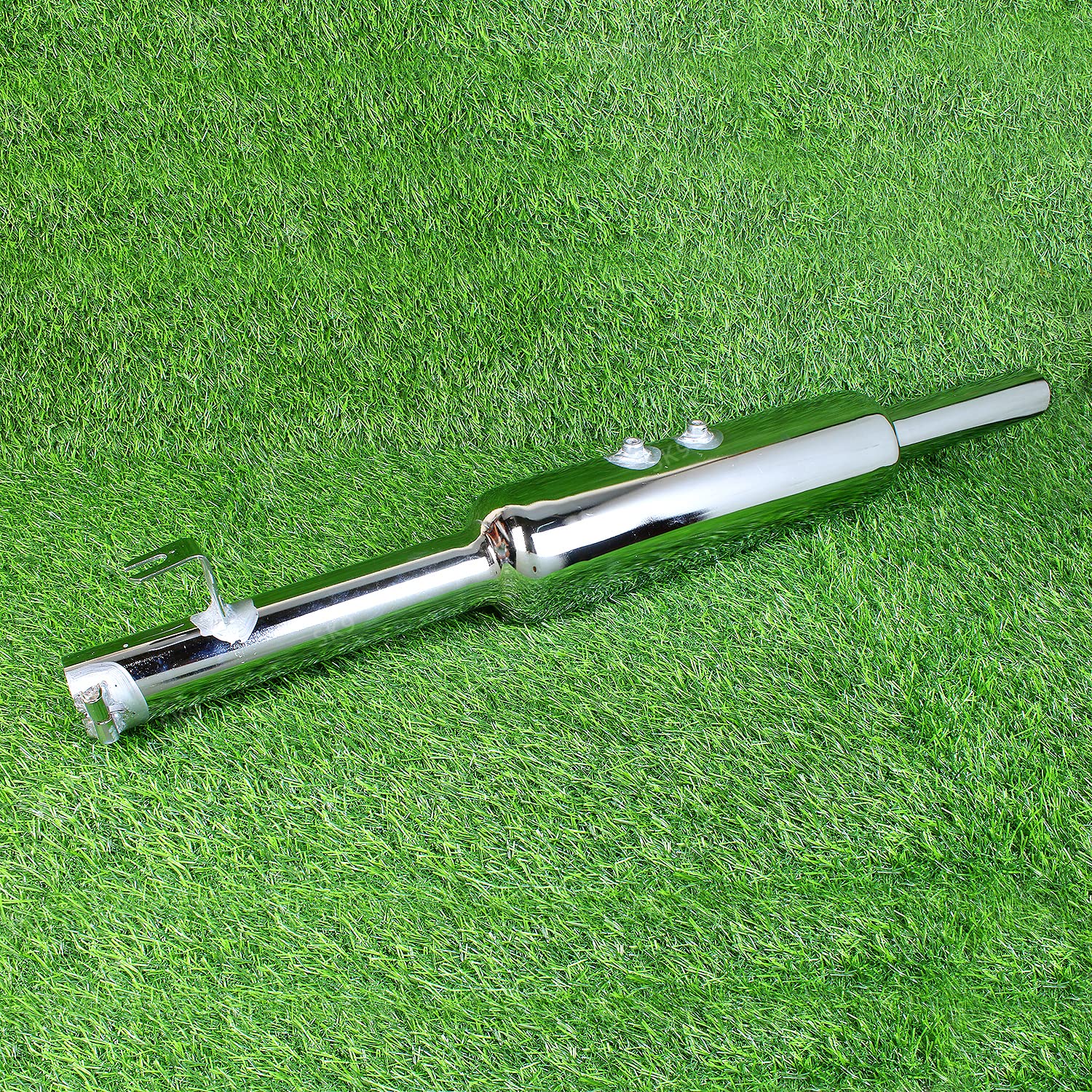 Alpha10 Silencer For Electra Model Bullets, Silver Colour, Chrome Design, Heavy Duty Material, End Silencer,