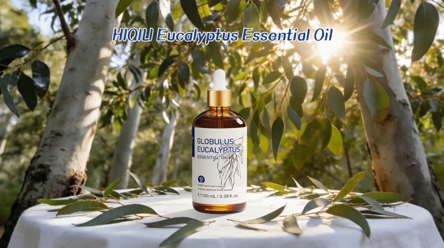 KYPIHI エッセンシャルオイル Amazon.com: HIQILI 100ML Eucalyptus Essential Oil for Spray