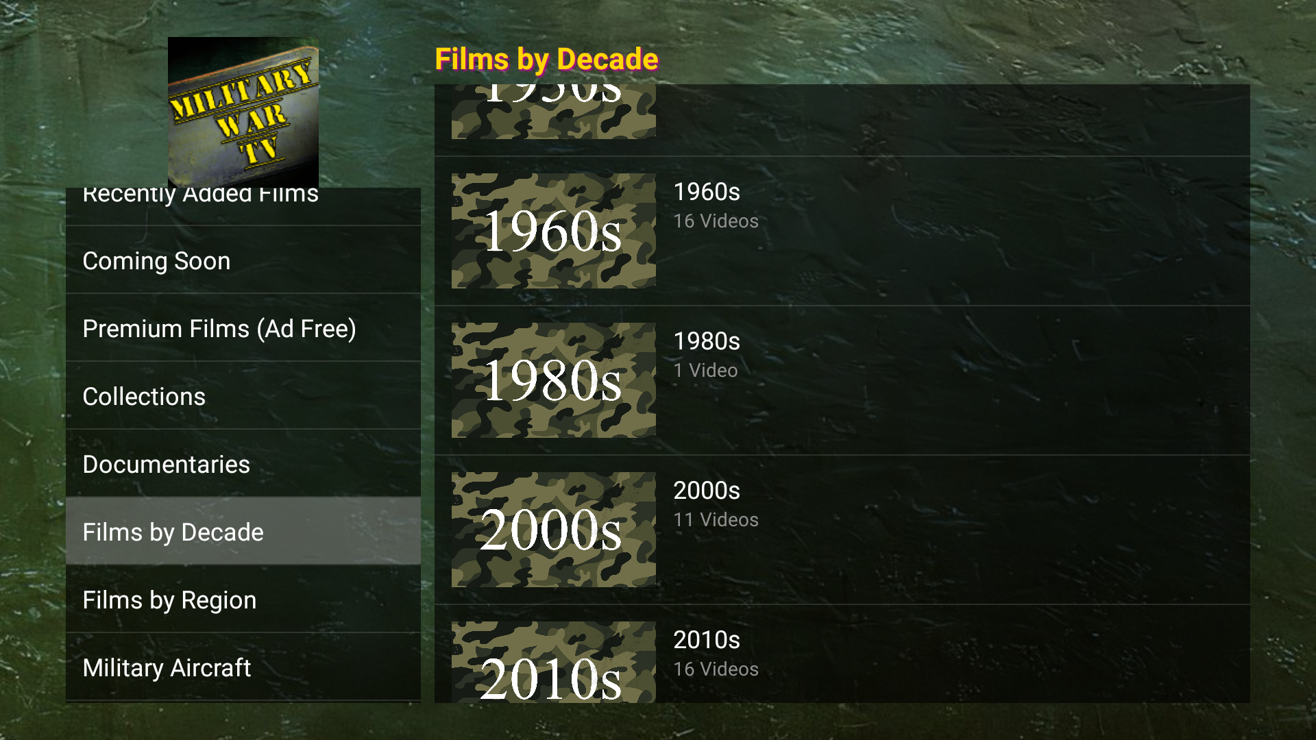 Military War TV - App on Amazon Appstore