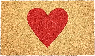Calloway Mills Madison Heart Doormat (Red, 17