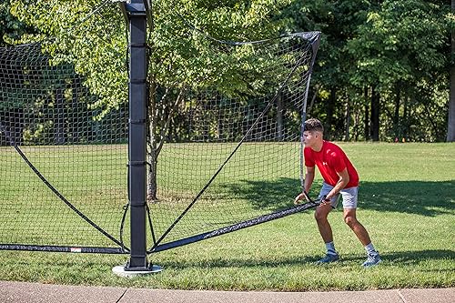 Miniatura 43 de Goalrilla Protector de baloncesto para patio, sistema de red defensiva fácil de plegar que se instala rápidamente en cualquier aro de baloncesto de
