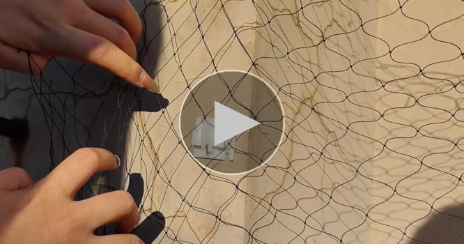 Enhon 100 Stück Klebehaken Für Katzennetz - Ohne Bohren Mit Montagekleber