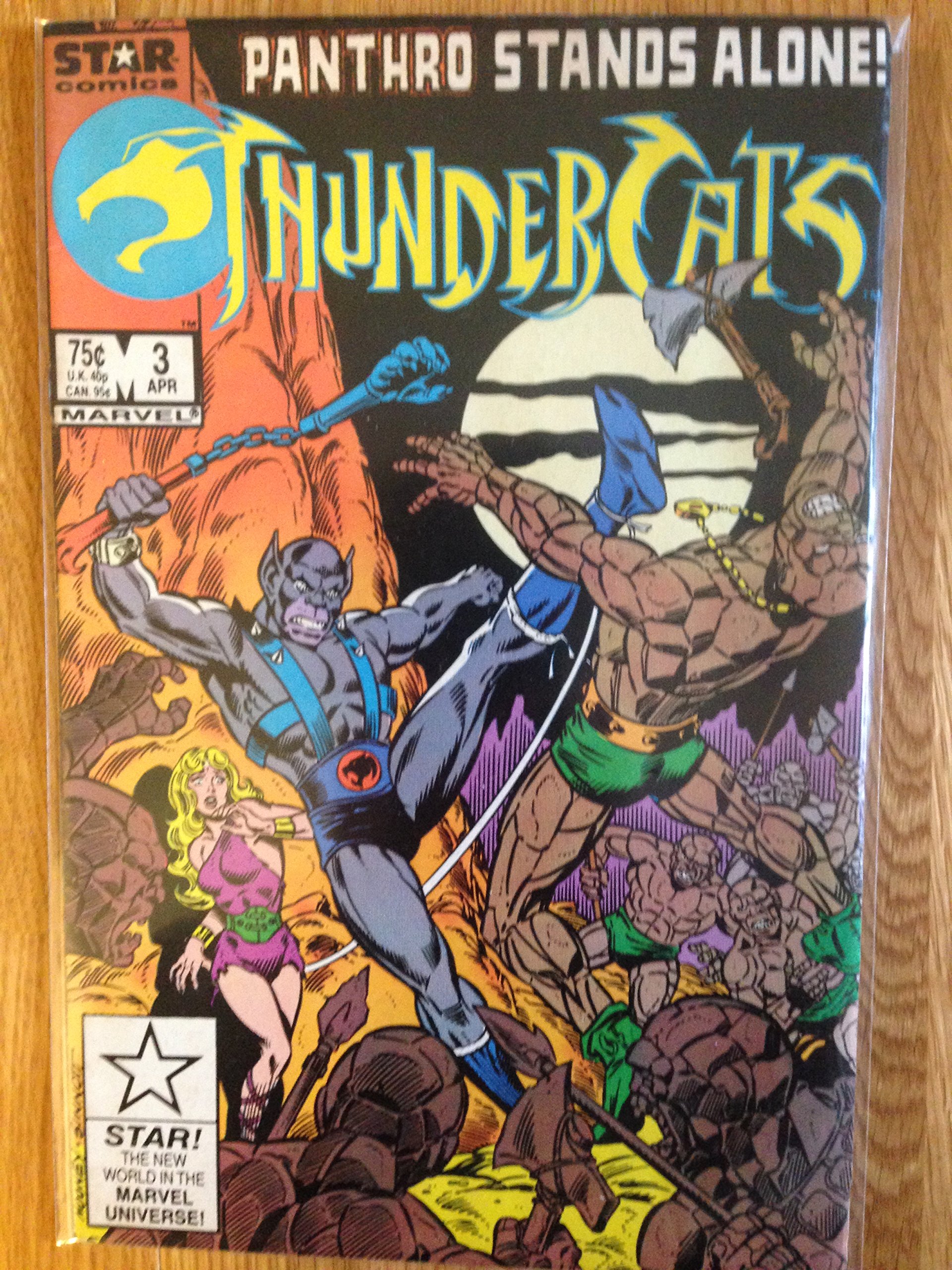 MARVEL STAR COMICS THUNDERCATS NO. 3