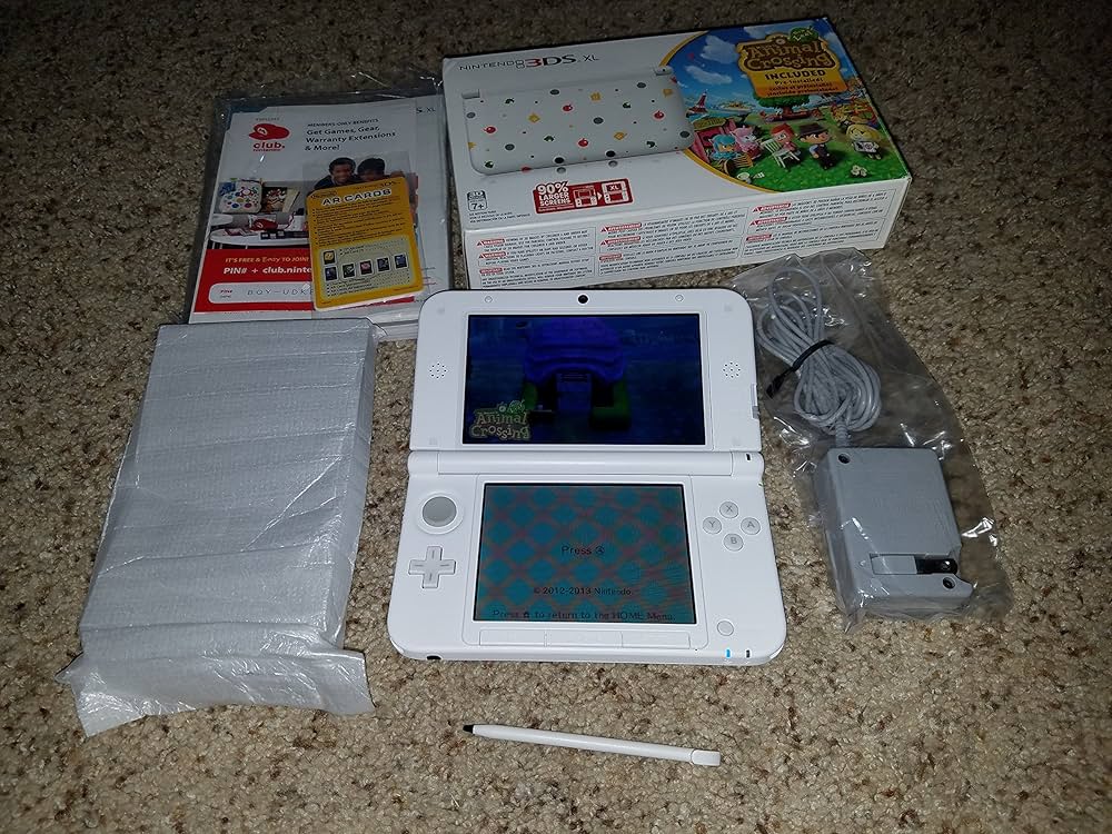 3ＤS Nintendo 3DS XL Animal Crossing Limited Edition Bundle with