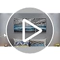 Wall Decorations For Living Room 3 Piece Framed Canvas Wall Art For Bedroom Office Wall Decor Black And White Wall Paintings Blue Ocean Sea Wave Pictures Artwork For Modern Posters Prints Home Decor
