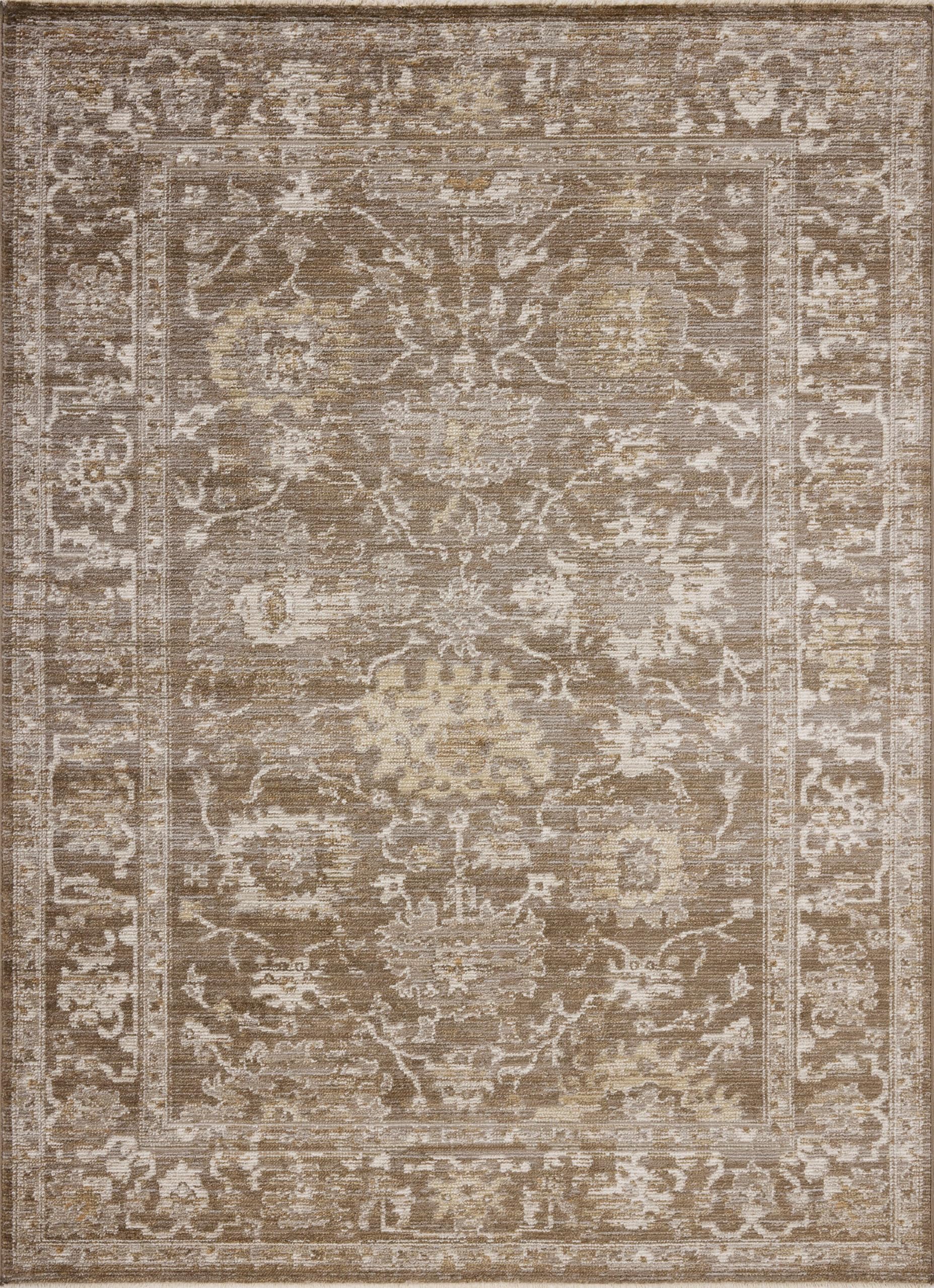 Condition photo showing New/Like New for loloi magnolia home by joanna gaines pace collection pac-01 bark/natural 5'-3" x 7'-6" area rug