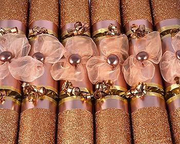 Christmas crackers rose gold Clearance