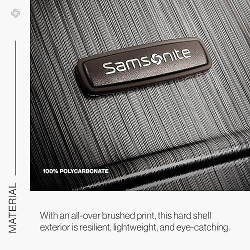 Miniatura 5 de Samsonite Winfield 2 - Equipaje rígido con ruedas giratorias, Carbón vegetal