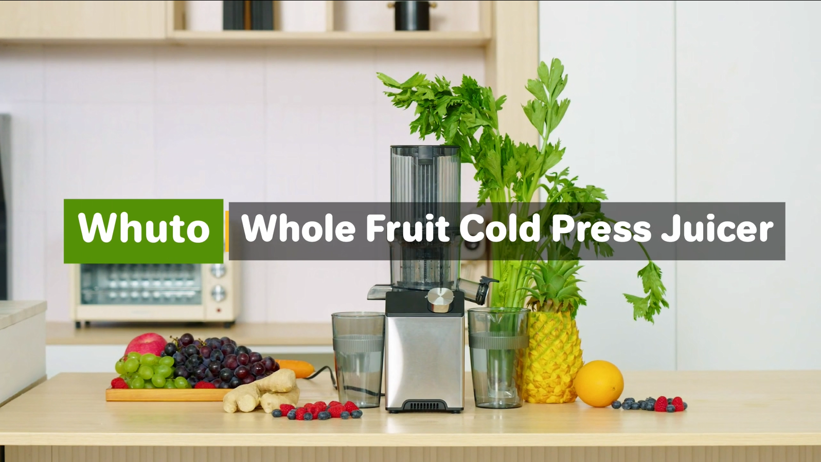 Amazon.com: WHUTO Cold Press Juicer, Wide Feed Chute Juicer
