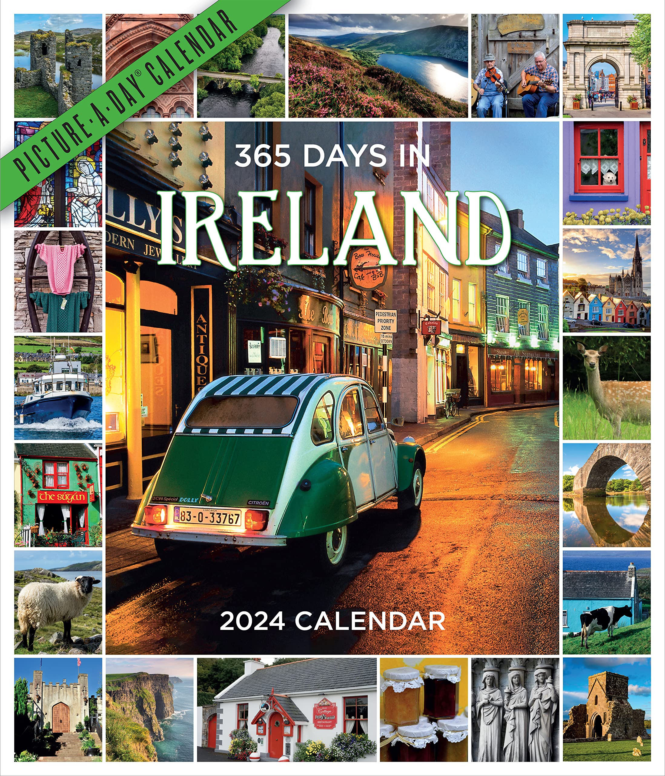 365 Days in Ireland Picture-A-Day Wall Calendar 2024: For Travelers