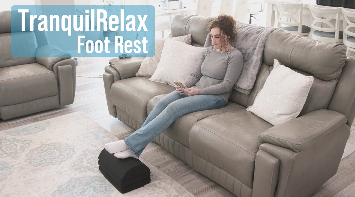 Amazon.com: TranquilRelax Foot Rest Under Desk, 3-Height