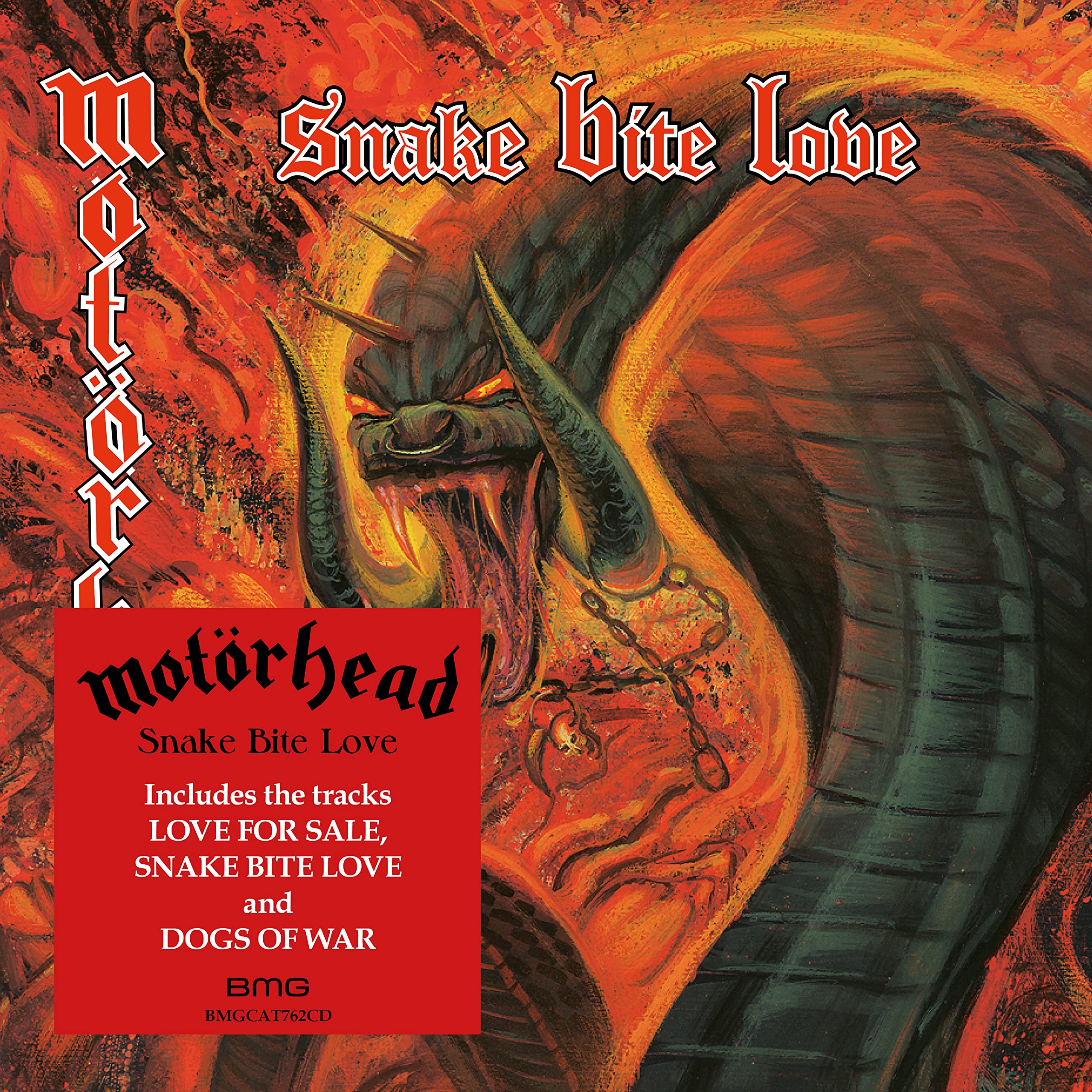 Motorhead Snake Bite Love CD Digipack NEW SEALED