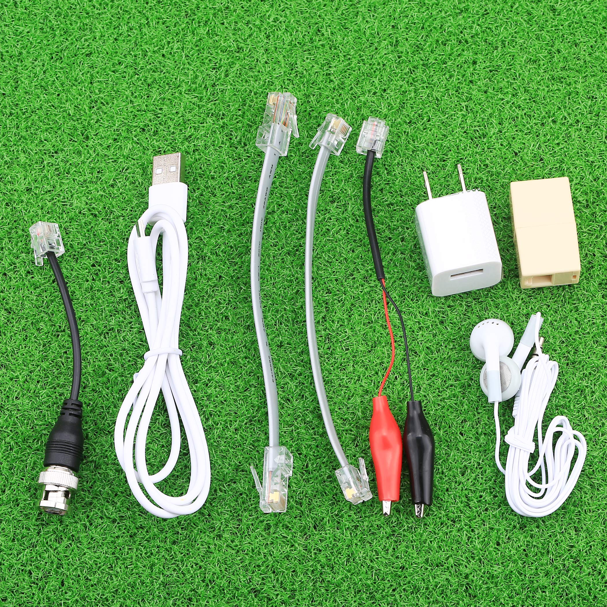 Comprobador de longitud de cable de red NF-858C, localizador de línea RJ11 RJ45 BNC