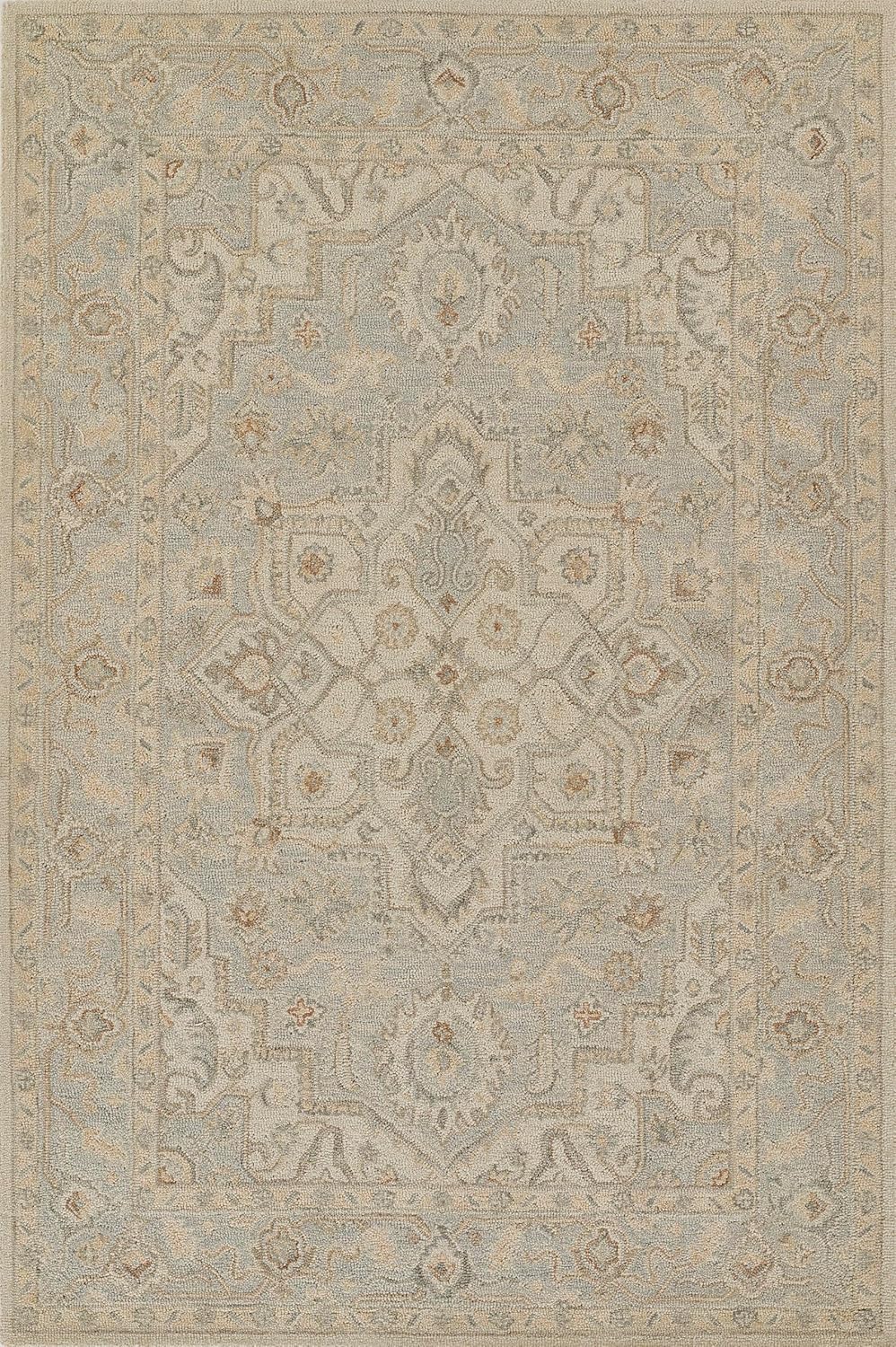 Momeni Pasha 1 Light Blue 2' X 4'