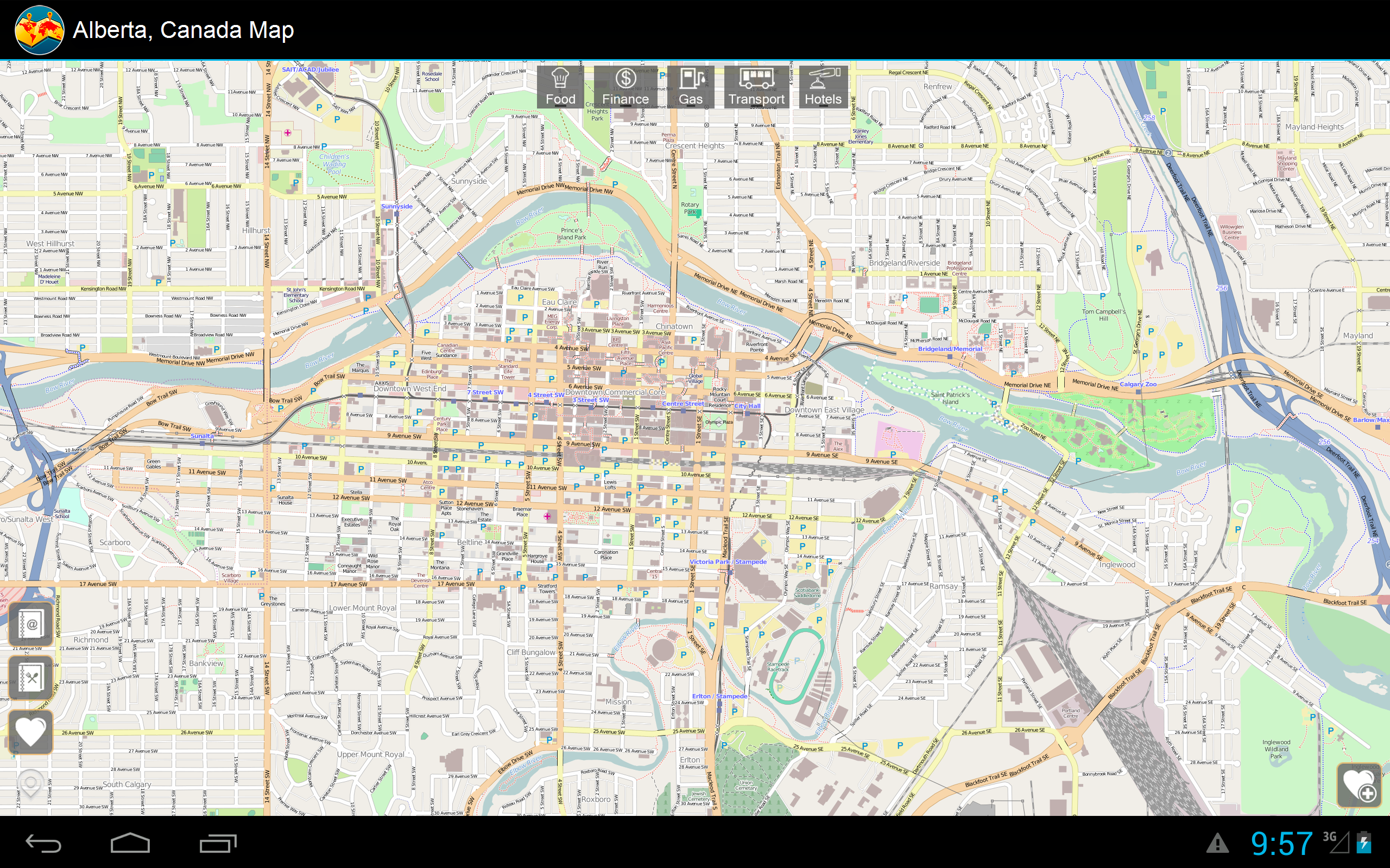 Alberta, Canada Offline Map: Mapping Services - App on Amazon Appstore